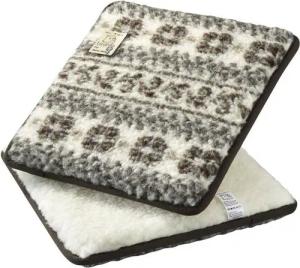 Linke Licardo Sitzkissen Stuhlkissen-Sitzkissen+Rückenkissen-2er-Set aus 100% Wolle-37x40 cm