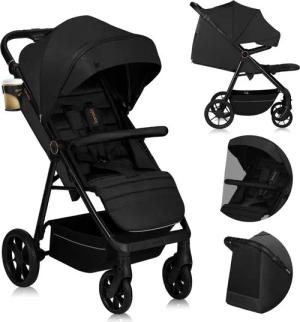 lionelo Kinder-Buggy MIRRA, (Set), PU-Allterrainräder/UPF50+/92cmLiegefläche/verstellbarerGriff