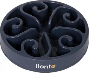 lionto Futternapf lionto Antischlingnapf, Hundenapf, Futternapf, rutschfest, viele Varia, Kunststoff, rutschfest & spülmaschinengeeignet, 20 cm, grau