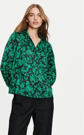 Liu Jo Hemd WF4523 TS097 Grün Regular Fit