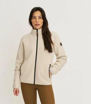 Liva Damen - Outdoor Strickjacke - Sand