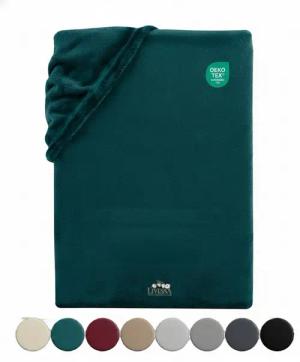 livessa Spannbettlaken Cashmere Touch Spannbettlaken – kuschelig weich, mit Rundumgummizug, Gummizug: Rundumgummizug, Cashmere Touch – weich & hautsympathisch, OEKO-TEX® STANDARD 100