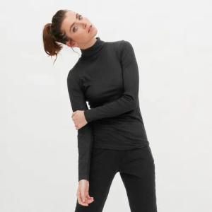 LIVING CRAFTS Rollkragenpullover NIA GOTS zertifiziert