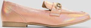 Loafer in Leder-Optik