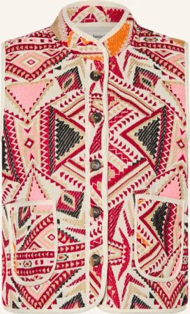 lollys laundry Steppweste CAIROLL aus Jacquard