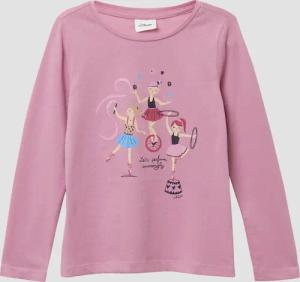 Longsleeve im Regular Fit mit Glitzerprint