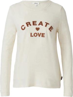 Longsleeve mit appliziertem Artwork