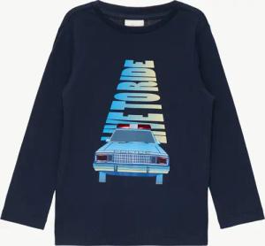 Longsleeve mit effektvollem Print