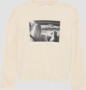 Longsleeve mit Fotoprint im Relaxed Fit