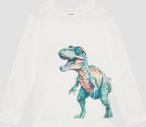 Longsleeve mit Fotoprint und 3D-Effekt