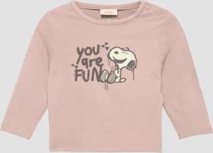 Longsleeve mit glitzerndem Snoopy®-Print