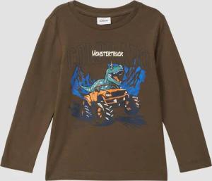 Longsleeve mit großem Dino-Print