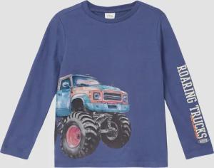 Longsleeve mit großem Silikon-Print