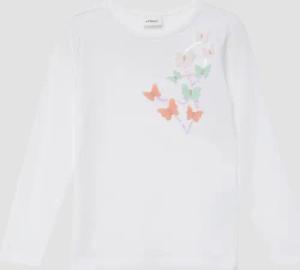 Longsleeve mit Pailletten und Applikation