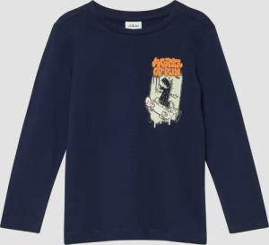 Longsleeve mit strukturiertem Frontprint