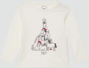 Longsleeve mit Weihnachtsmotiv