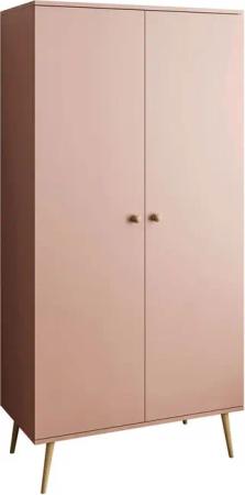 Lookway Kleiderschrank HARMONY zweitüriger Schrank mit Kleiderstange