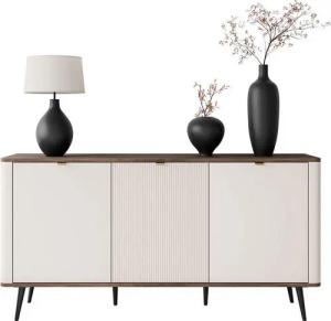 Lookway Kommode für das Schlafzimmer AUTUMN 3D mit geriffelter Front