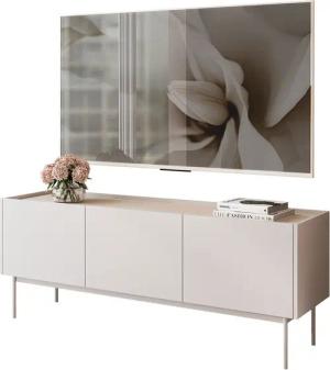 Lookway Lowboard ESSENCE TV Schrank 144 Kaschmir / Eiche Linea