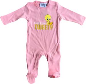 LOONEY TUNES Strampler Tweety Baby Overall Mädchen Strampler Body 3 6 12 18 24 Monate