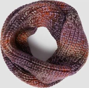 Loopschal mit Farbverlauf und Glitzergarn