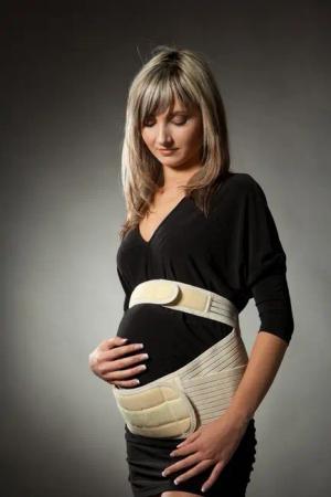 Lorey Medtec Rückenbandage Schwangerschaftsbandage, Bauchbinde für Schwangere, Bauchbandage