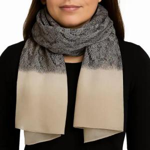 LOREZA Schal Damen Schal Stola Tuch aus Viskose 180x80cm