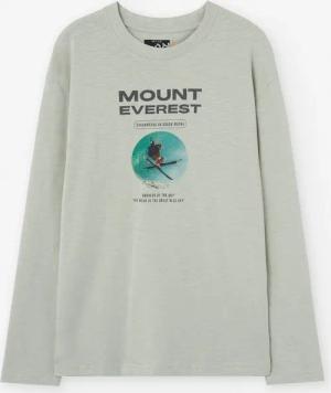 LOSAN Langarmshirt Losan Jungen Langarmshirt Mount Everest light grey (1-tlg)