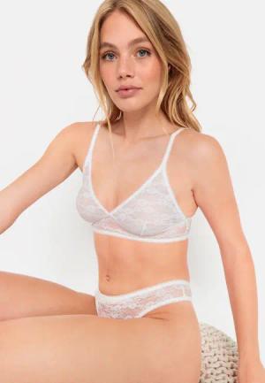 LSCN BY LASCANA Bralette Damen creme Gr.48/50