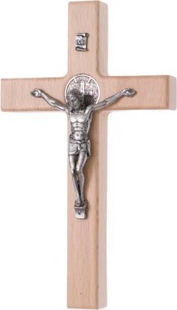 Luda Studio Wanddekoobjekt, Kreuz des heiligen Benedikt mit dem Passionskreuz