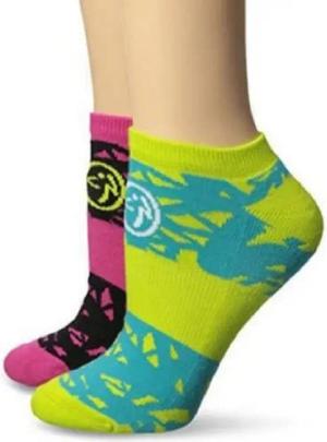 Luna24 simply great ideas... Freizeitsocken Zumba Socken 2er Set in kräftigen Farben,Sneaker, (2-Paar) Zumba Fitness Socken
