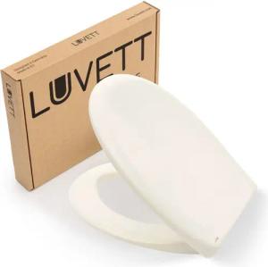 LUVETT WC-Sitz Premium C770 (Inklusive 3 Befestigungsarten), mit Original SoftClose® Absenkautomatik, Duroplast