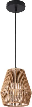 lux.pro Hängeleuchte, ohne Leuchtmittel, »Liverpool« 1x E27 160 x 18 cm Schwarz/Beige