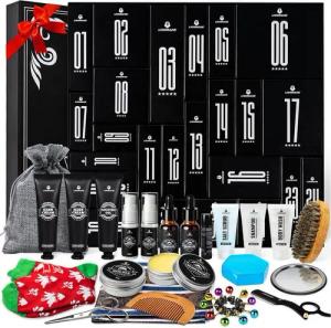 LuxusKollektion Kosmetik-Adventskalender Adventskalender Männer Bartpflege Set 2024 Lionmane 24