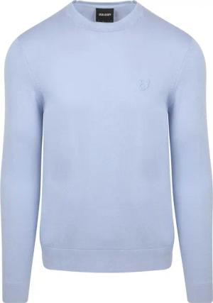 Lyle & Scott Tonal Pullover Hellblau - Größe L