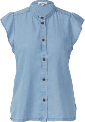 Lyocell-Bluse mit Flügelärmeln