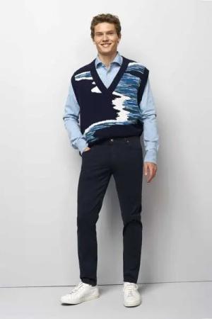 M 5 BY MEYER Five Pocket aus High Performance Satin