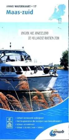 Maas-Zuid 1:50 000 Waterkaart