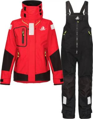 Magellan Offshore Set Damen – rot-schwarz