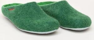 Magicfelt Filz-Hausschuh AP 701 aus 100% Merino-Wolle | Pantoffeln für Damen & Herren mit hochwertiger Ledersohle - Made in Tirol