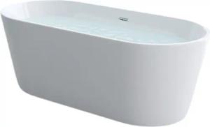 Mai & Mai Badewanne Standbadewanne Freistehende Acryl Wanne Neu B:150-183cm Vicenza