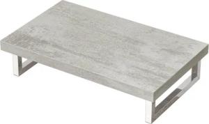 Mai & Mai Waschtischplatte Holzplatte Badezimmer Inkl. 2x Edelstahl Konsolenträger