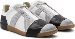 Maison Margiela Low-Top Sneaker - White Leather Sneakers - Gr. 42 (EU) - in Weiß - für Damen