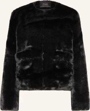 maje Kunstpelz-Jacke
