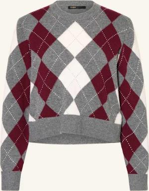 maje Pullover mit Schmucksteinen