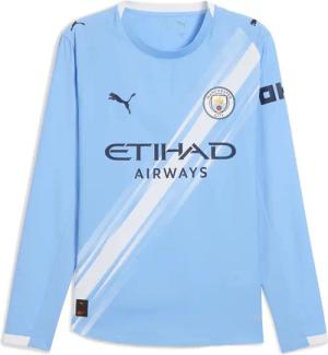 Manchester City 25/26 Authentic Langarm-Heimtrikot Herren PUMA