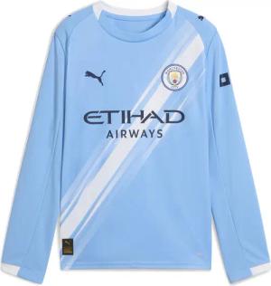 Manchester City 25/26 Langarm-Heimtrikot Jugendliche PUMA