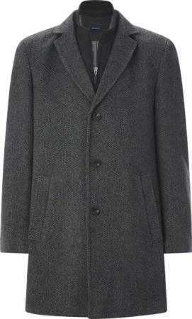 Mantel UMARIO dunkelgrau