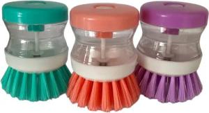 MAQETARA Products Reinigungsbürsten-Set Spülbürste mit Spülmittelspender 3 Set