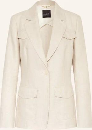 MARC CAIN Blazer mit Glitzergarn und Leinen